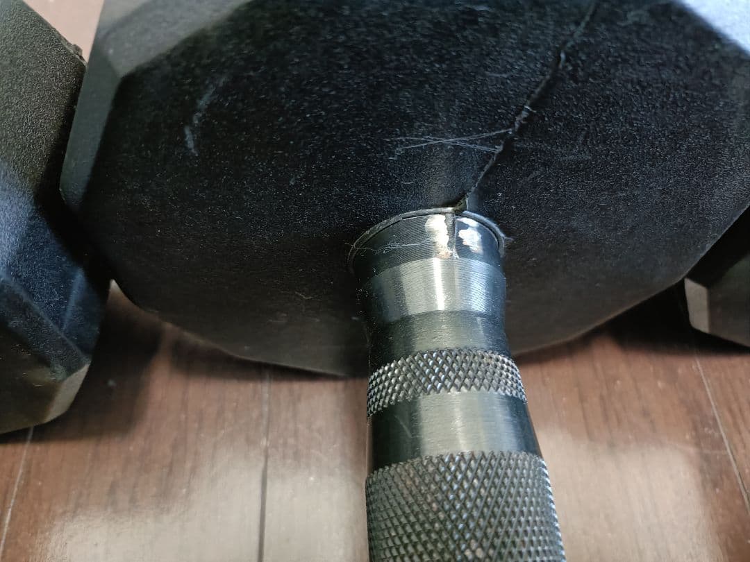 【発送不可・栃木県直接引取り限定】CAPダンベル10本ラック付き