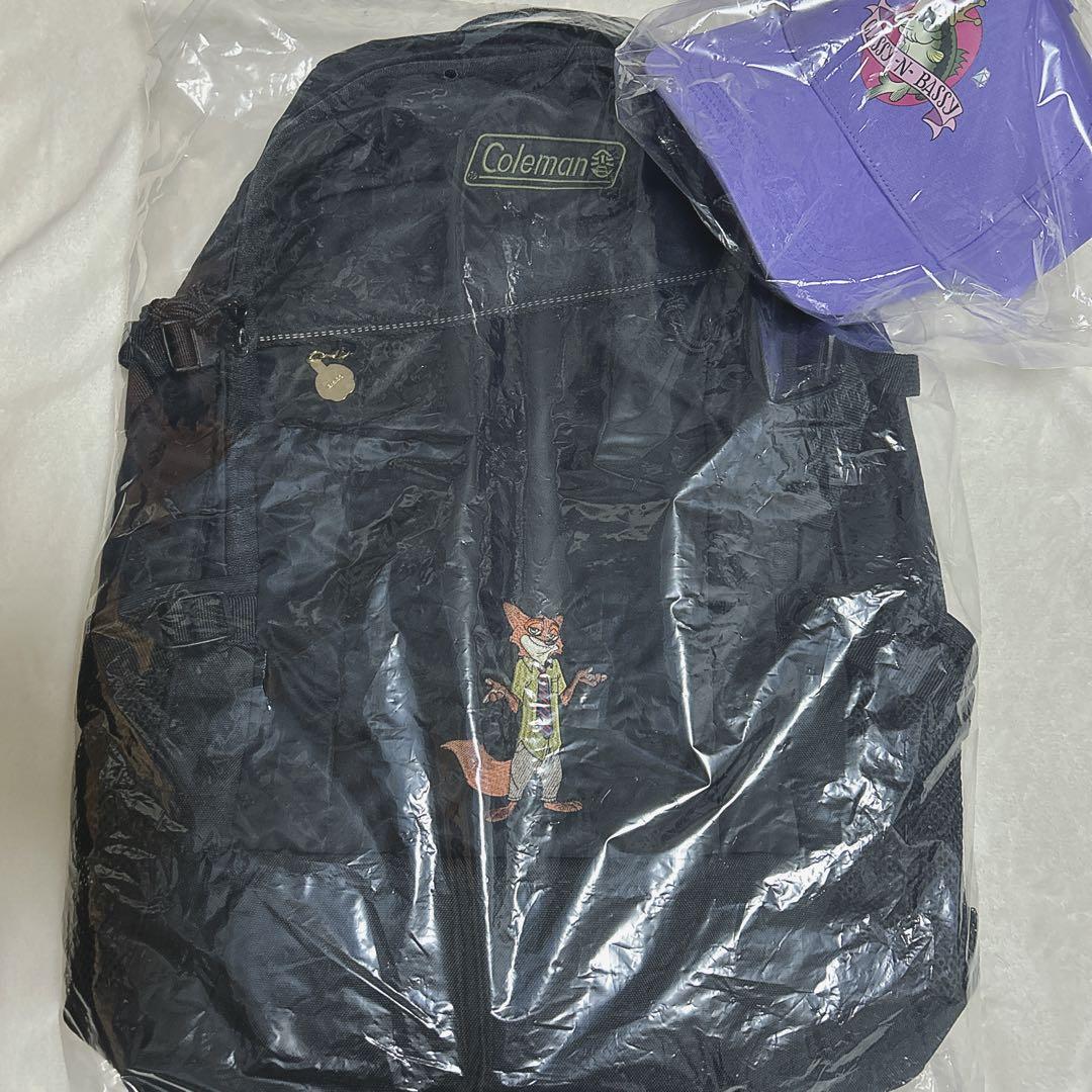 ズートピア　Coleman ニックワイルド バッグパック リュック コールマン