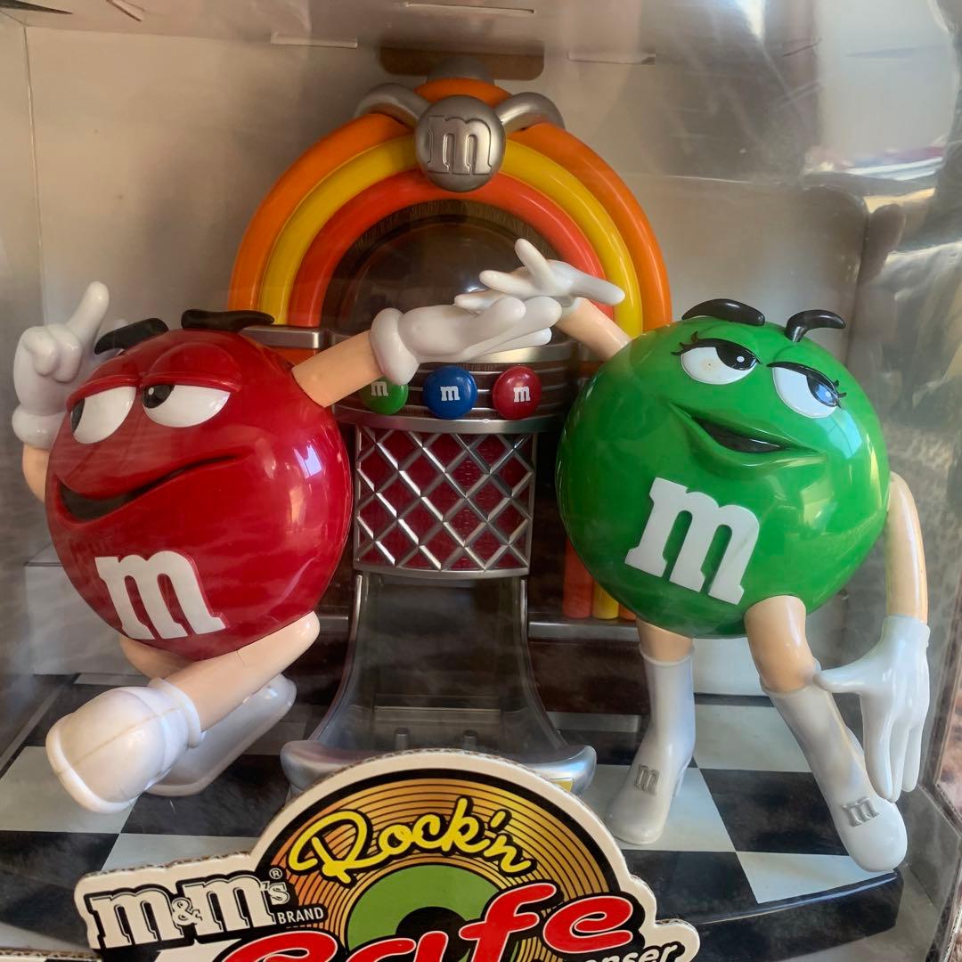 ★レア★新品未使用未開封m&m’s ロックンロールカフェディスペンサー