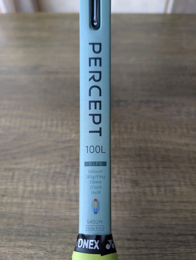 【美品】ヨネックス YONEX テニスラケット パーセプト 100L G2