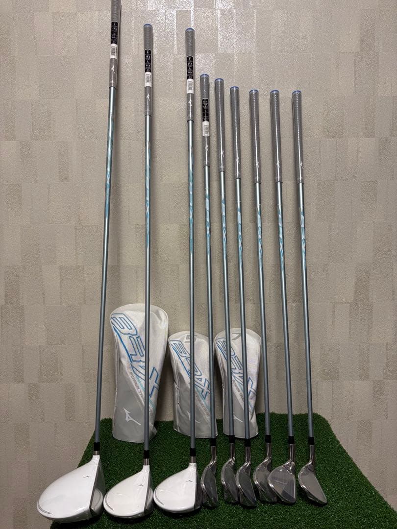レディース全て新品！ミズノBRX B-RXクラブセット9本新品バッグ付