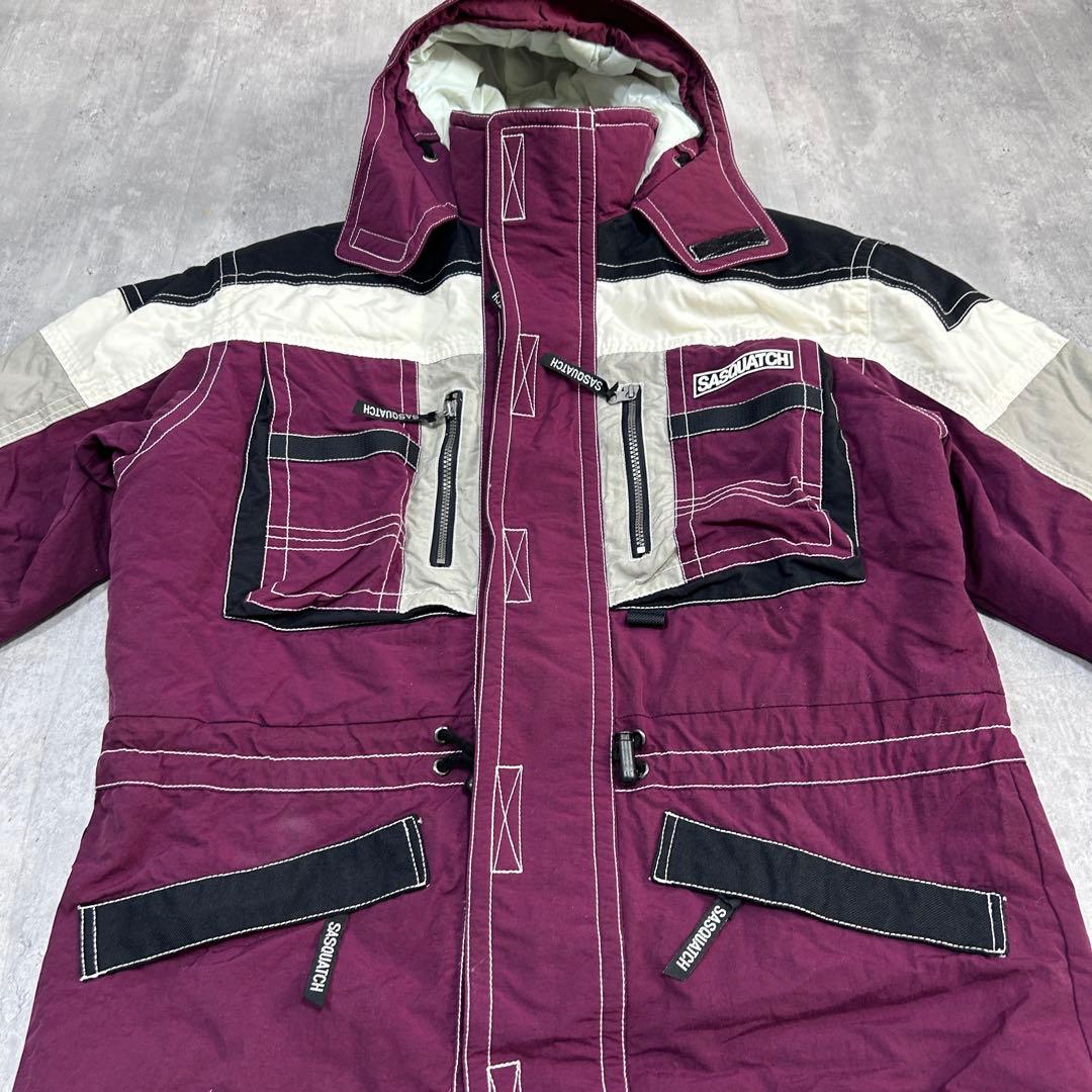 Z241 良品 SASQUATCH スキーウェア スノーウェア上下 XL メンズ