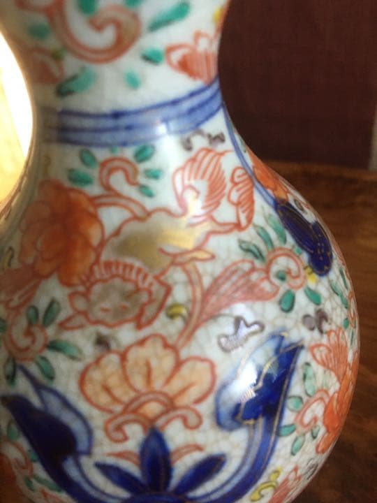 古伊万里　瓢箪徳利