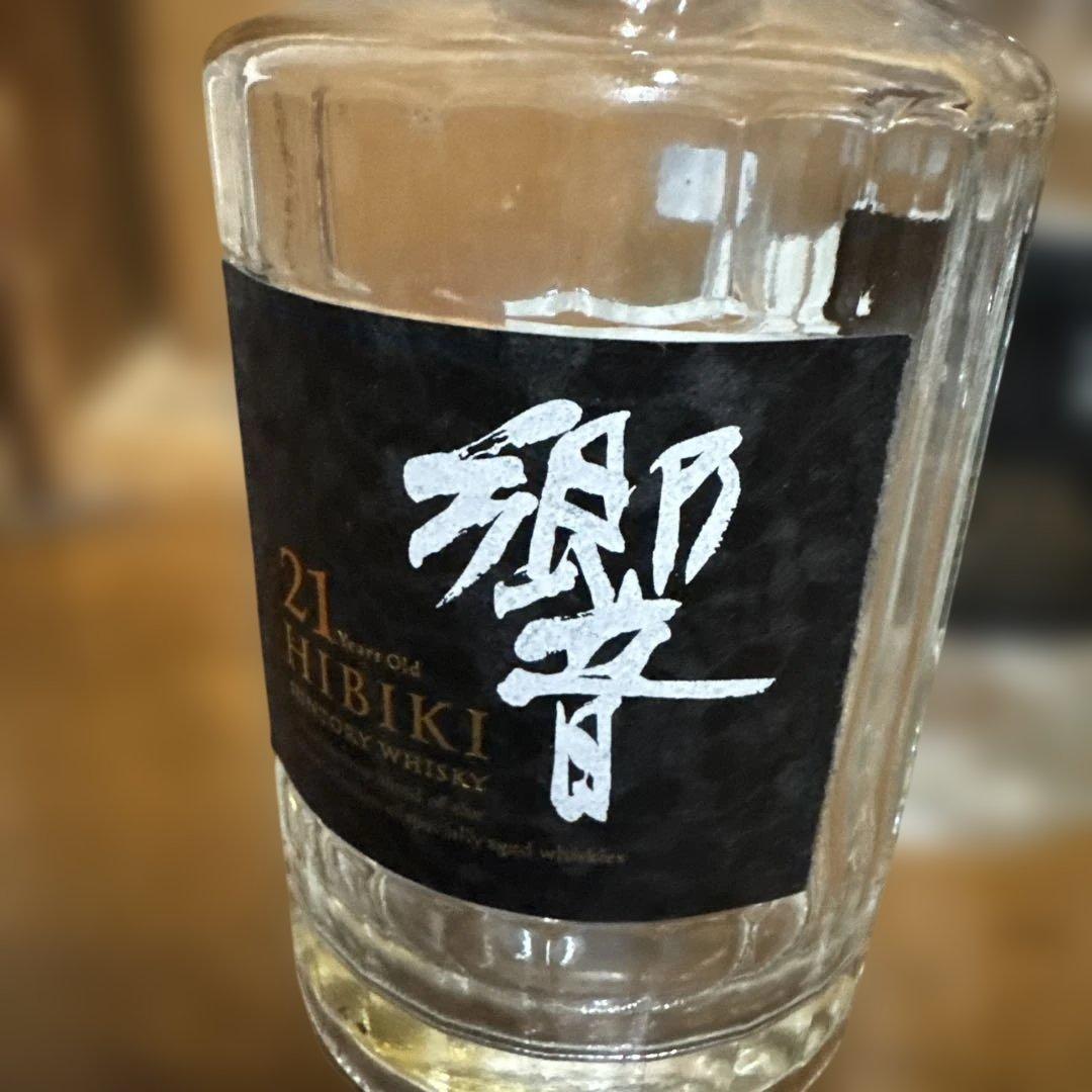 響 21年 ウイスキー 空瓶6本セット 25.6.27