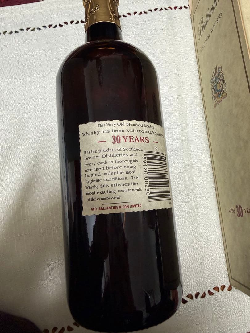 ウイスキー Ballantine's 30 Years