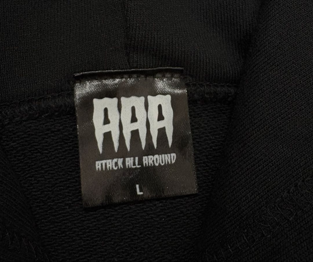 AAA ATTACK ALL AROUND トリプルー フーディー パーカー