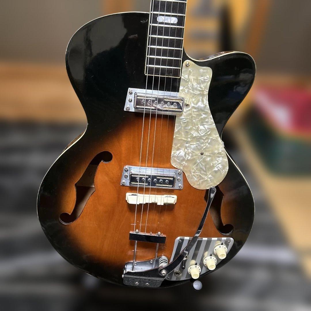 Grace 2 MA Decca フルアコギター　Teisco製