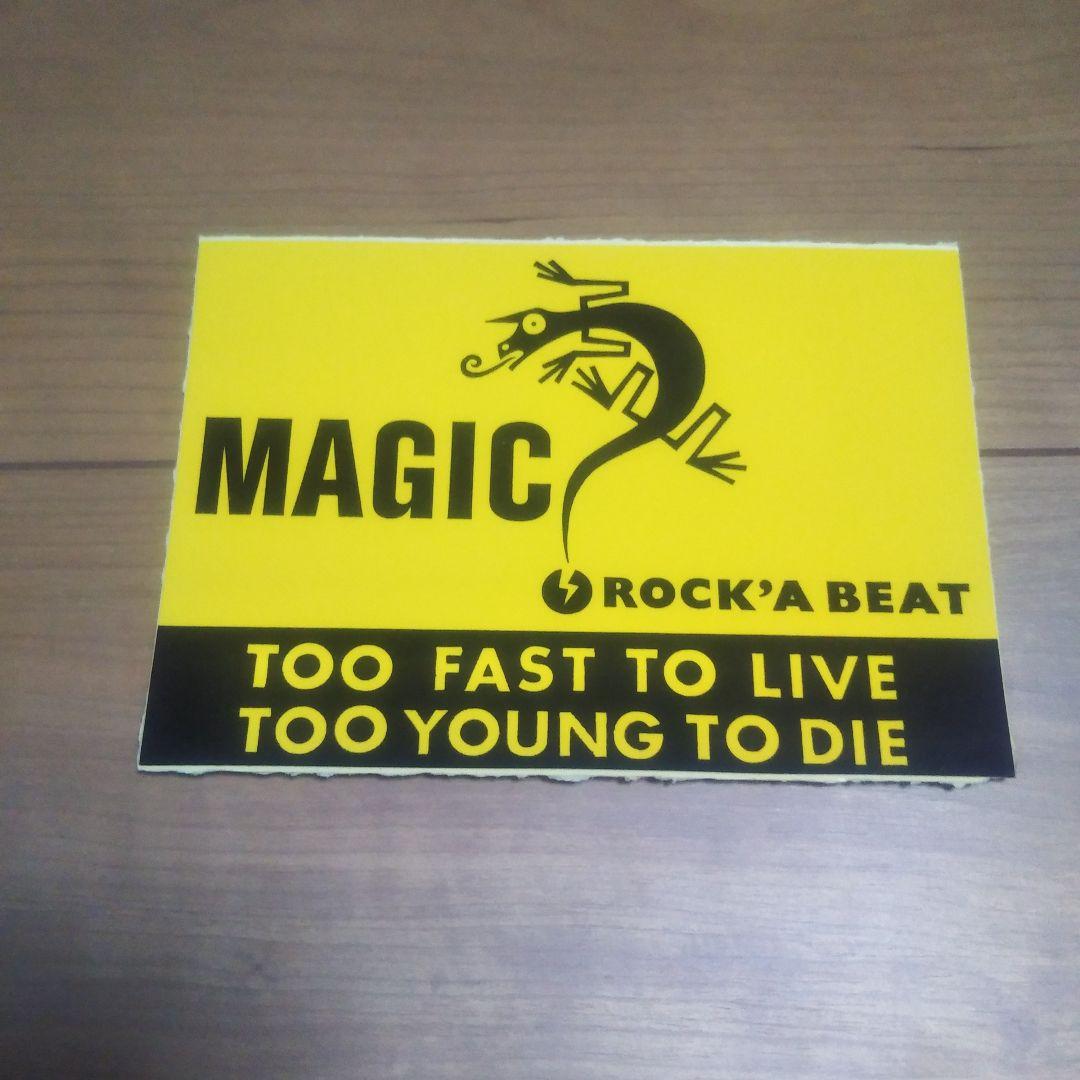 MAGIC ROCK'A BEAT Tシャツ 、ペンダント、ステッカー3点セット