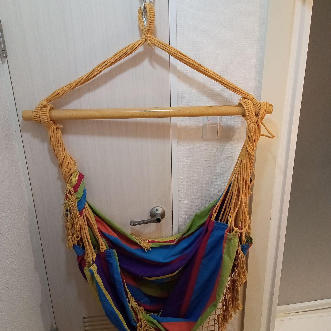 キャンプ・室内用ハンモック1人用