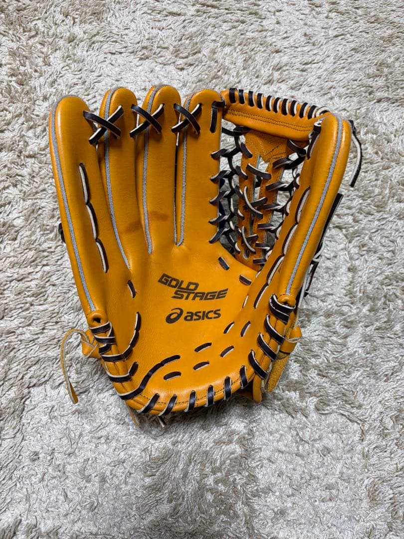 アシックス　硬式　左利きグローブ　312A128