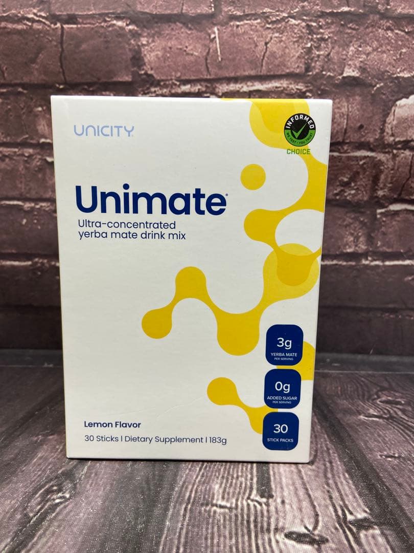 値下げ不可　ユニシティ　ユニマテ レモン 30スティック
