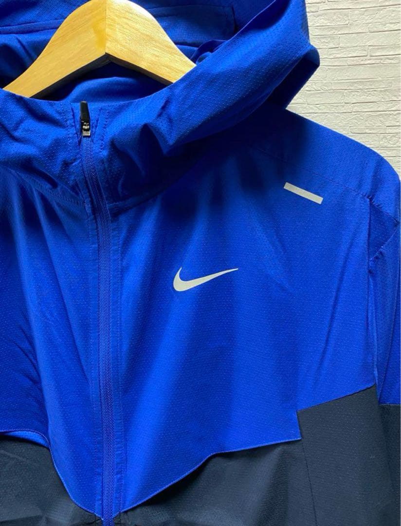 S ナイキブルーメンズ NIKE ウィンドランナー　ランニング　ジャケット