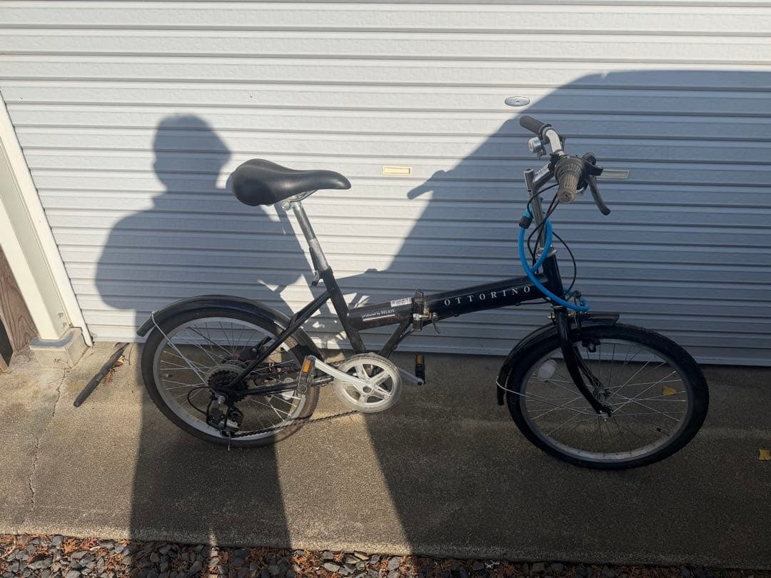 折りたたみ自転車 ブラック