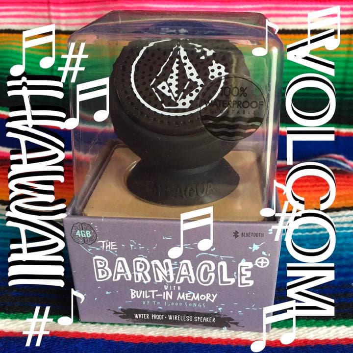 BARNACLEバーナクルUS限定waterproofワイヤレススピーカー