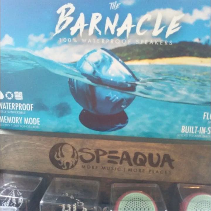 BARNACLEバーナクルUS限定waterproofワイヤレススピーカー