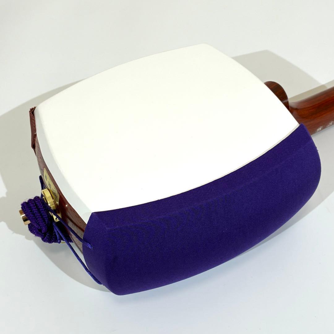 美品✨ 津軽三味線 太棹 花梨 破れなし バチ ハードケース付き