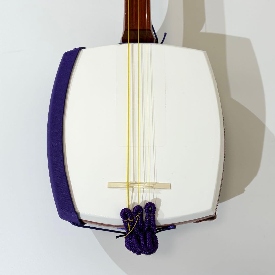 美品✨ 津軽三味線 太棹 花梨 破れなし バチ ハードケース付き