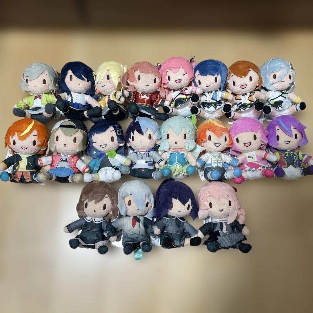 プロセカ ふわぷち ミニ ぬいぐるみ 全ユニット コンプリート セット