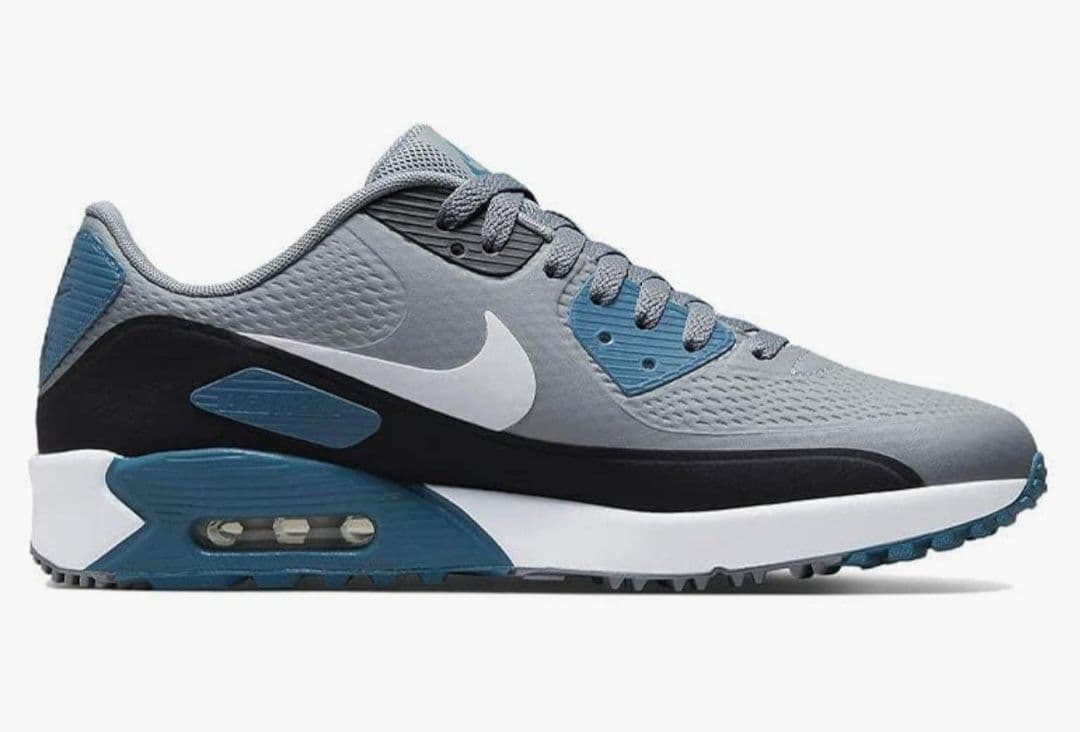 Nike Air Max 90 グレー　25.5cm　ゴルフシューズ　ナイキ