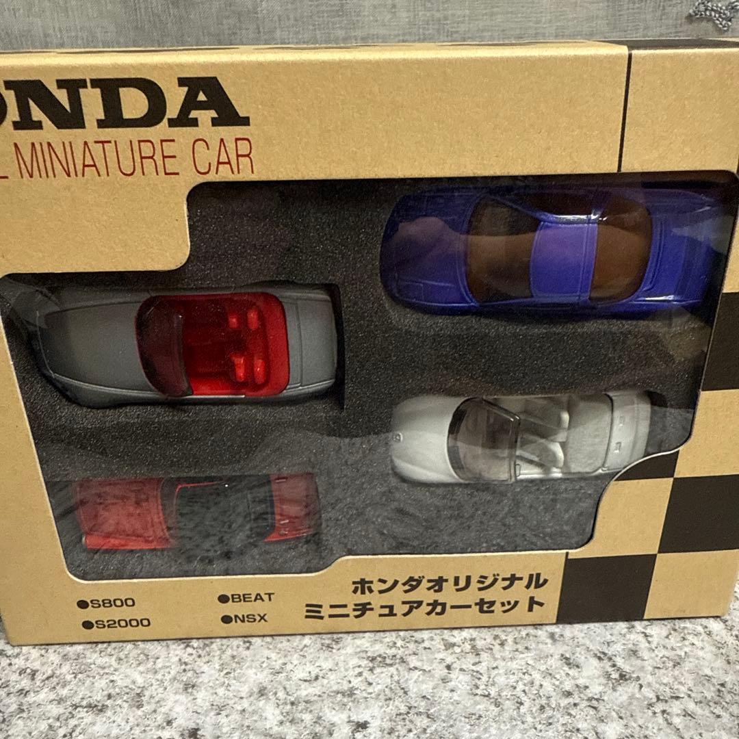 ト*モ様 新品未使用HONDA ORIGINALミニチュアカーセット