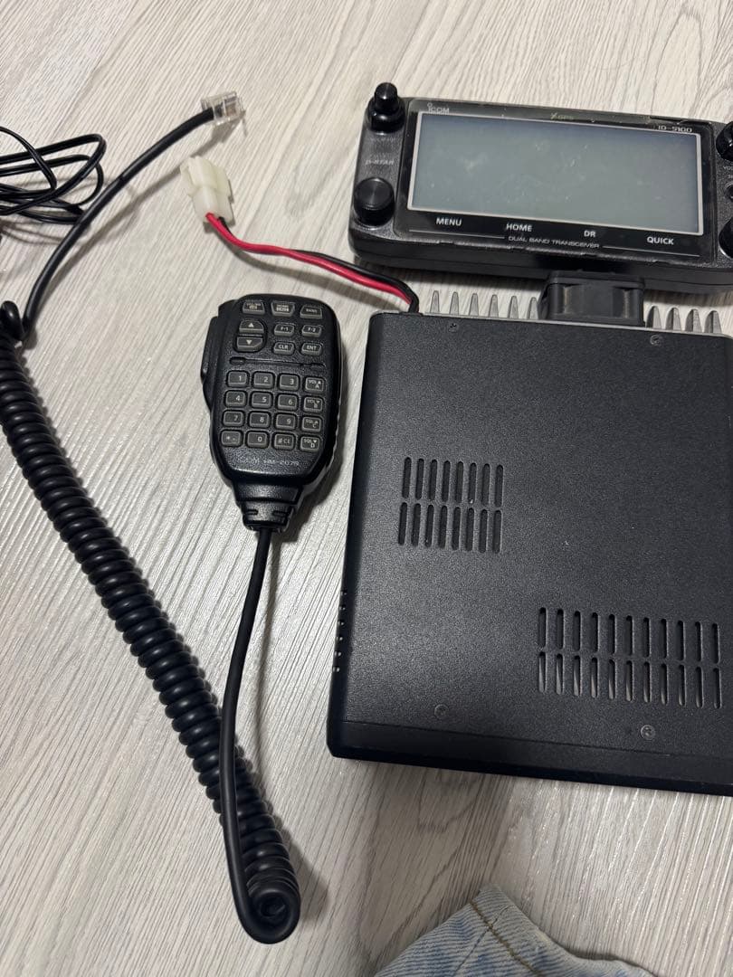 送受信機 スピーカー・マイク付き液晶モニター