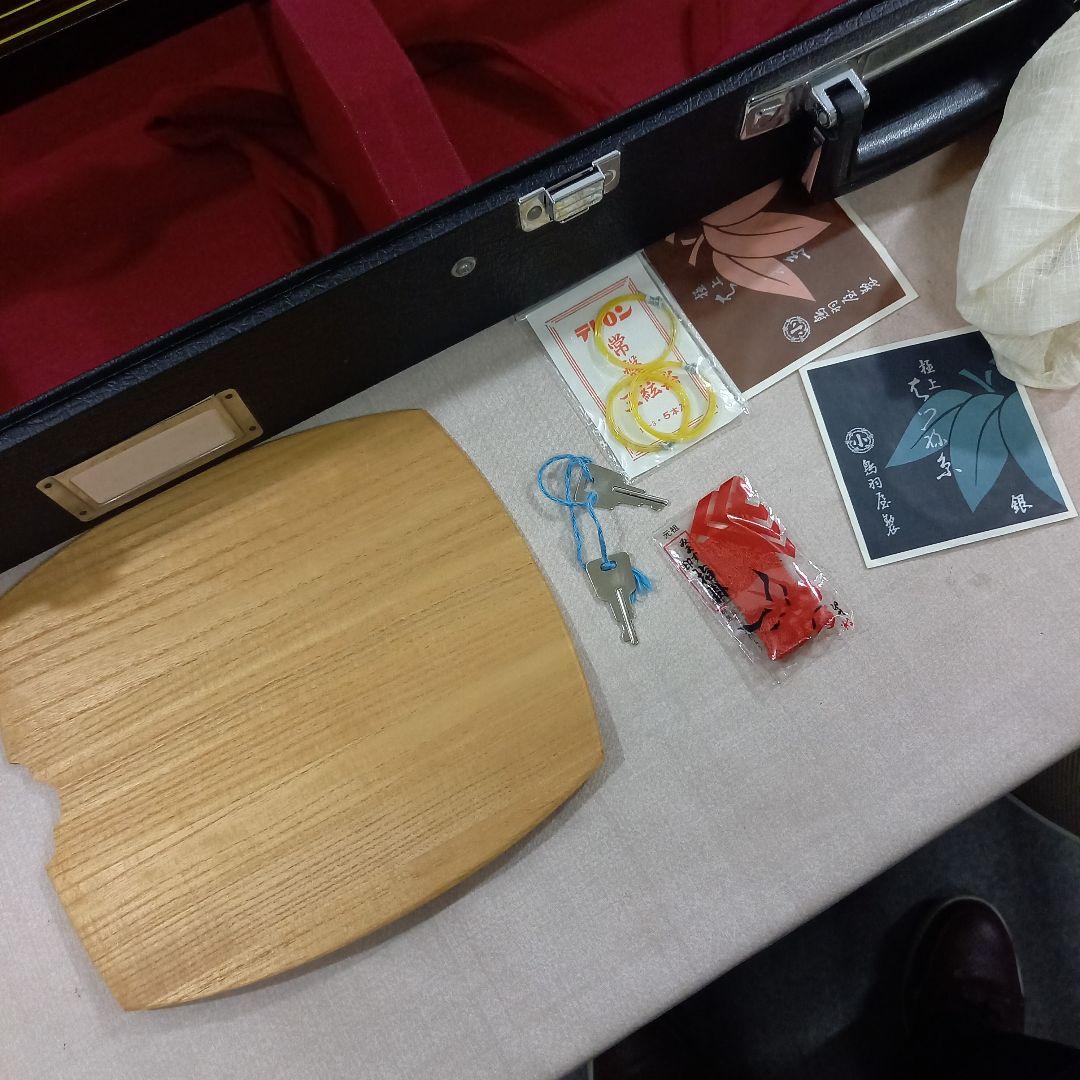 三味線 全長約100cm ハードケース付き 和楽器