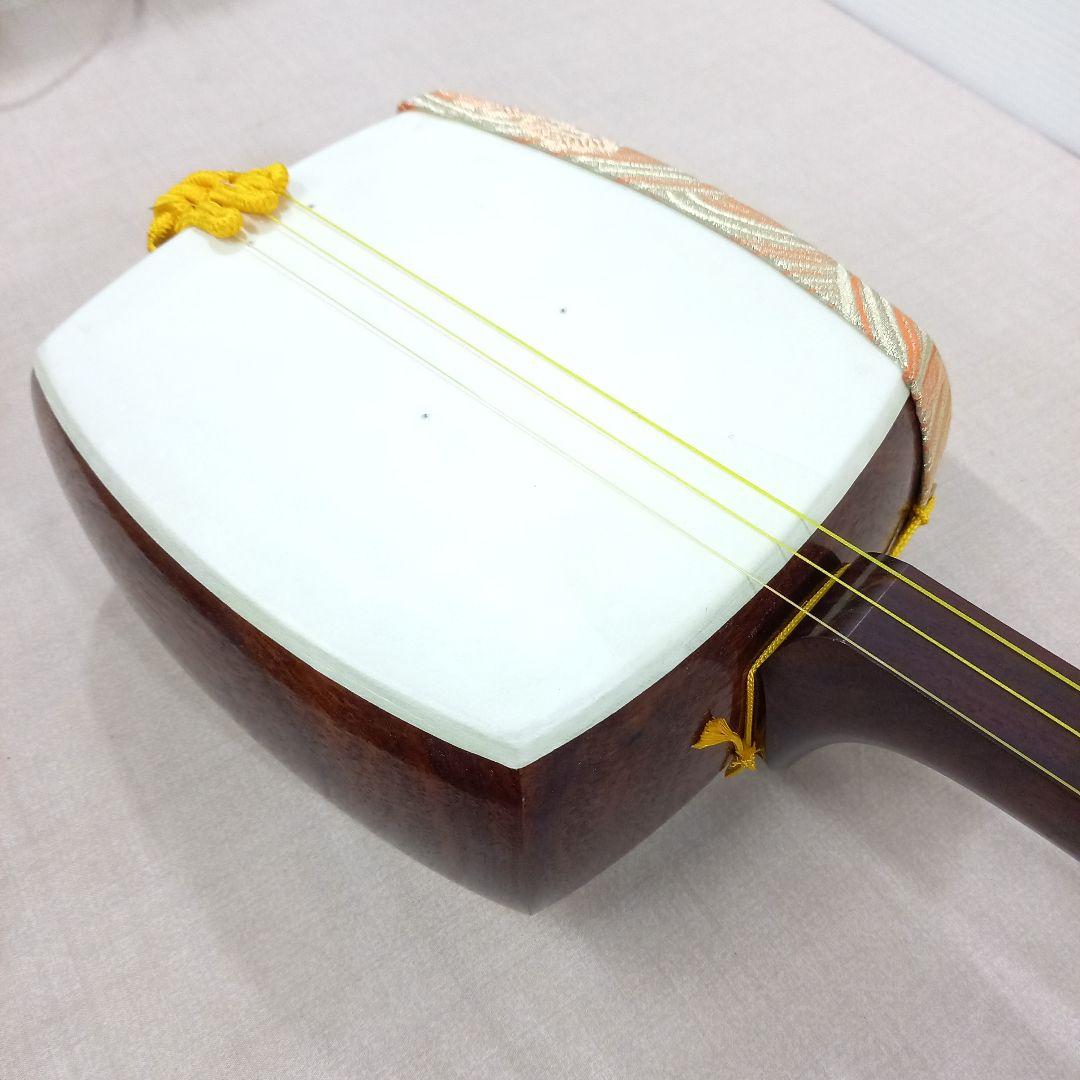 三味線 全長約100cm ハードケース付き 和楽器