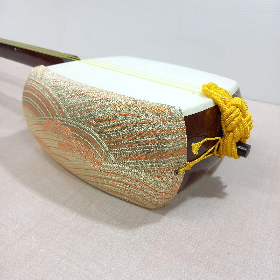三味線 全長約100cm ハードケース付き 和楽器