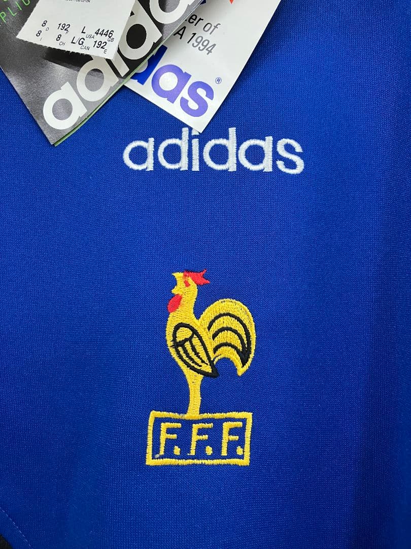 94-95 フランス代表　adidasオフィシャル　トレーニングスウェット上下