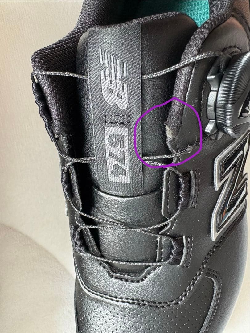 未使用 ニューバランス ゴルフシューズ スパイク　男女兼用