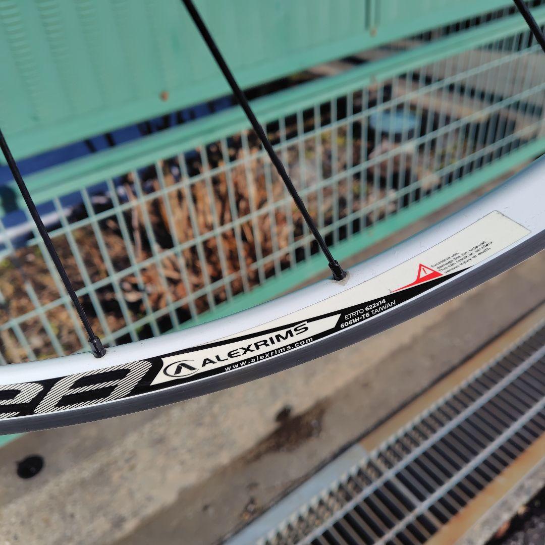 シマノ　ALEXRIMS RACE28 PRO 6061H-T6 ホイール