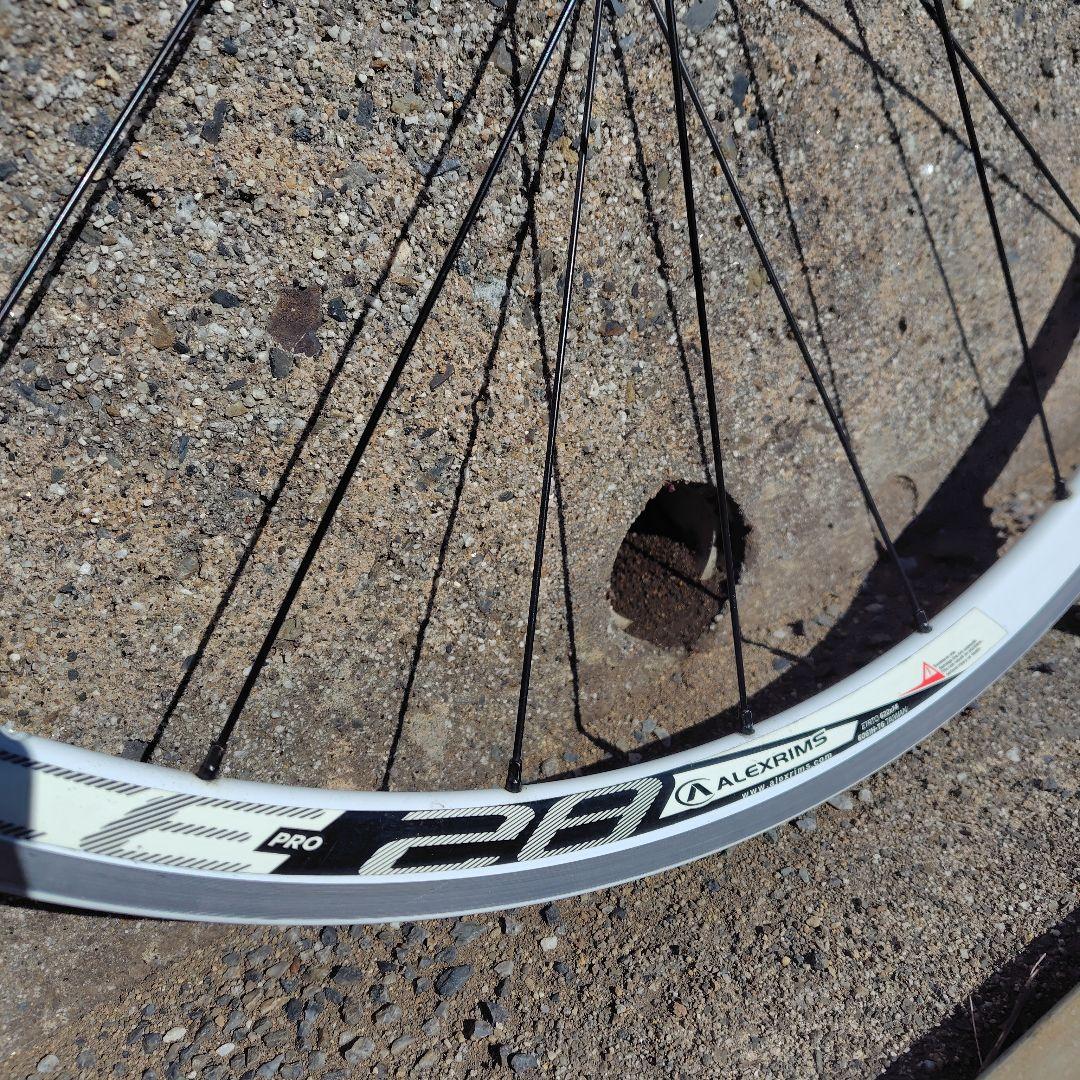 シマノ　ALEXRIMS RACE28 PRO 6061H-T6 ホイール