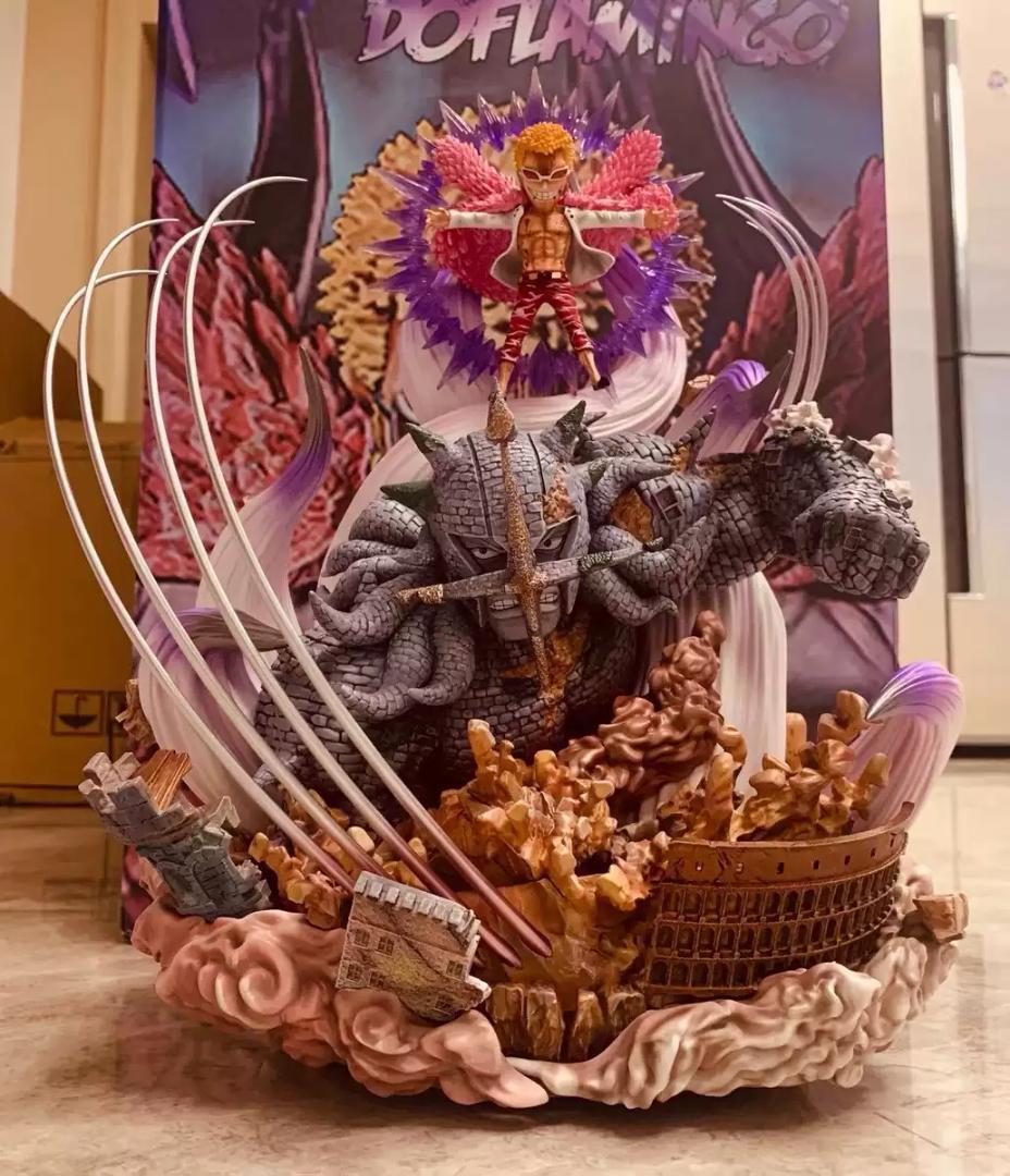 ワンピース ドフラミンゴ ワーコレ フィギュア 塗装済み完成品 ガレージキット