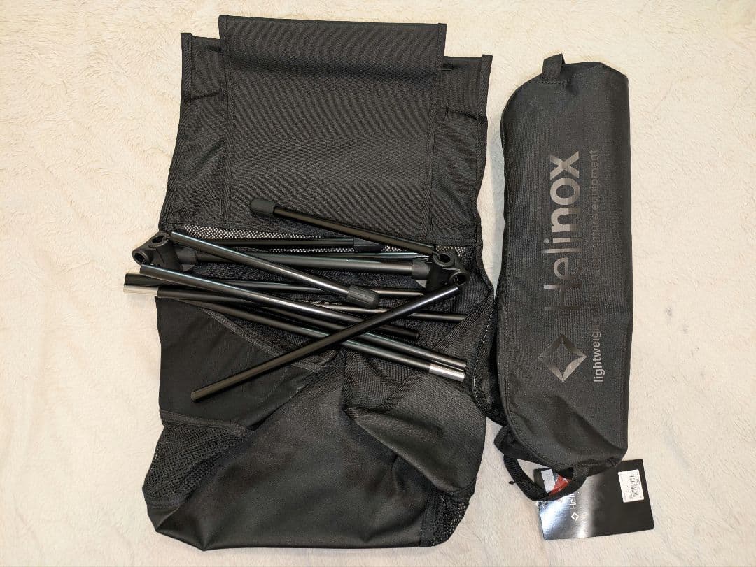 【新品未使用】ヘリノックス(Helinox) チェアツーBKOUT