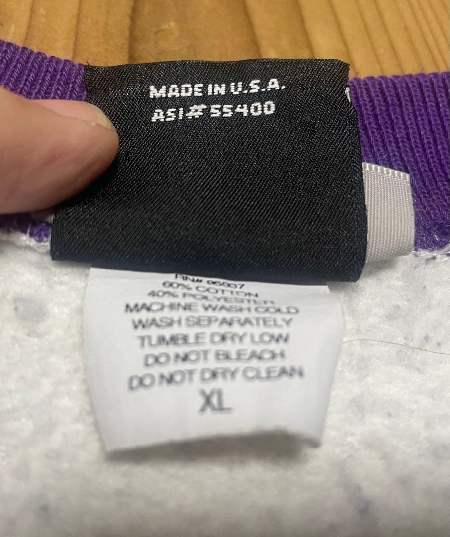 古着　Kansas State Wildcats スウェットシャツ12→9