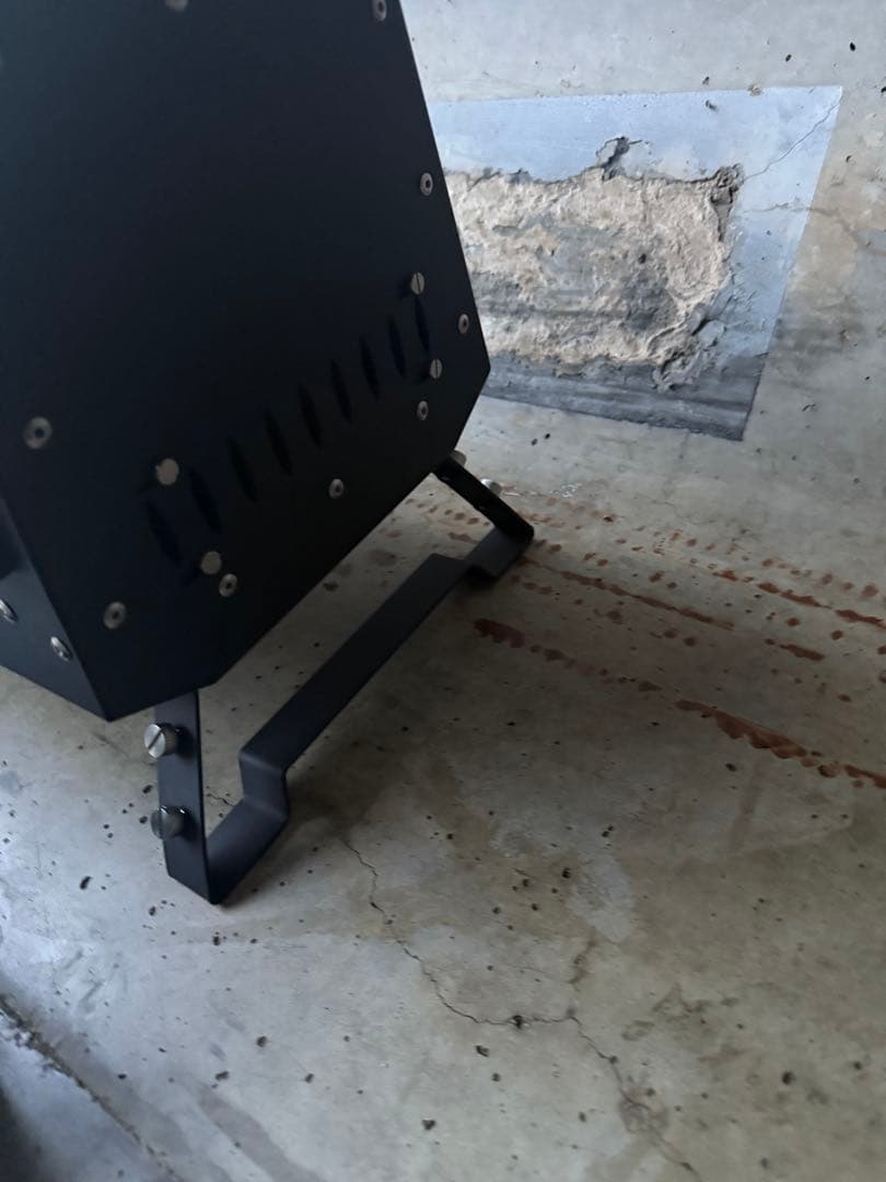 薪ストーブ 黒　収納バック付き　窓付き