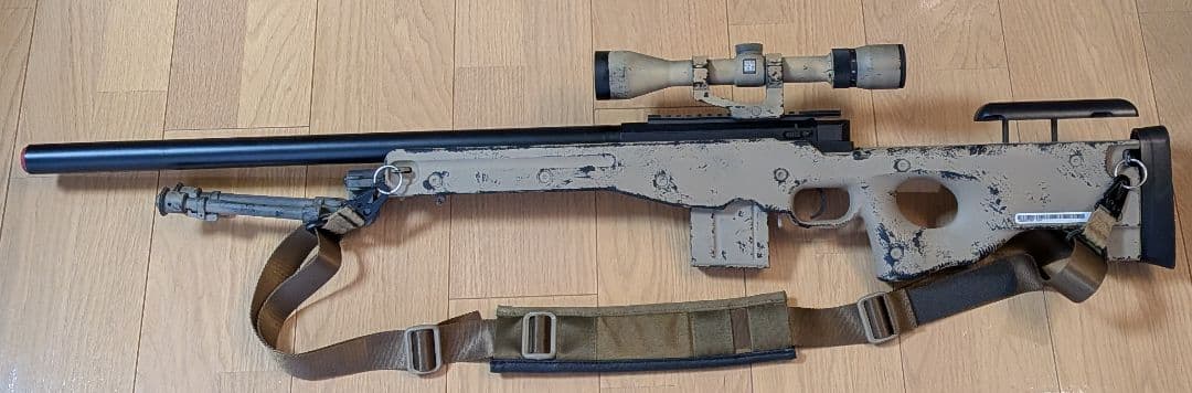 マルイ L96AWS スナイパーライフル 架空 MEU アフガン遠征 リペイント