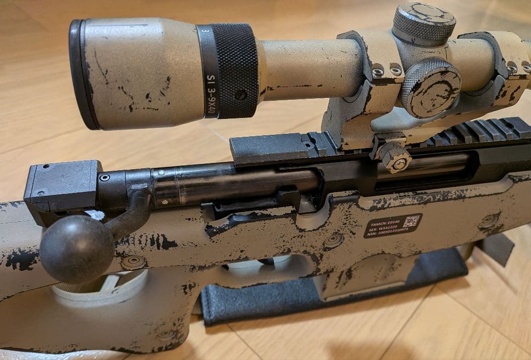マルイ L96AWS スナイパーライフル 架空 MEU アフガン遠征 リペイント