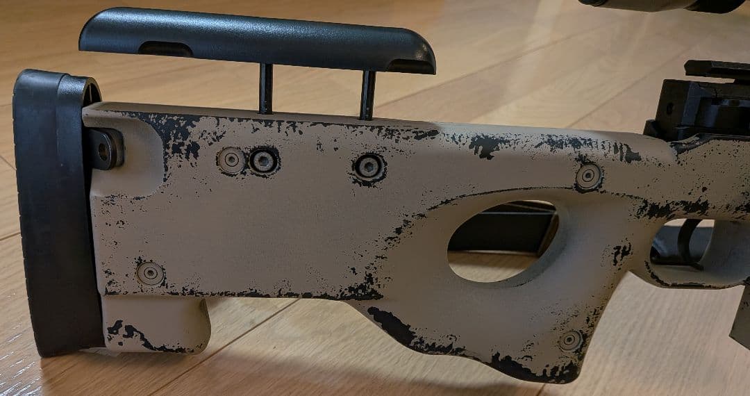 マルイ L96AWS スナイパーライフル 架空 MEU アフガン遠征 リペイント