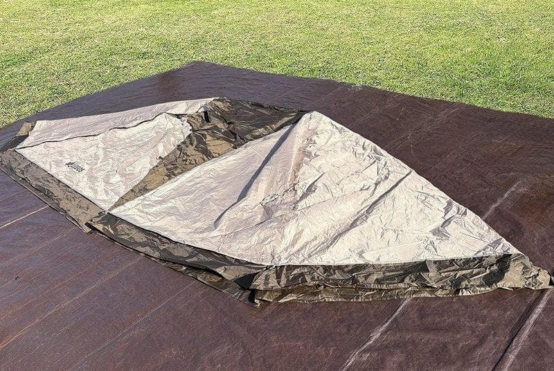 ロゴス Tradcanvas オーニングリビング DUO-BA マット シート付