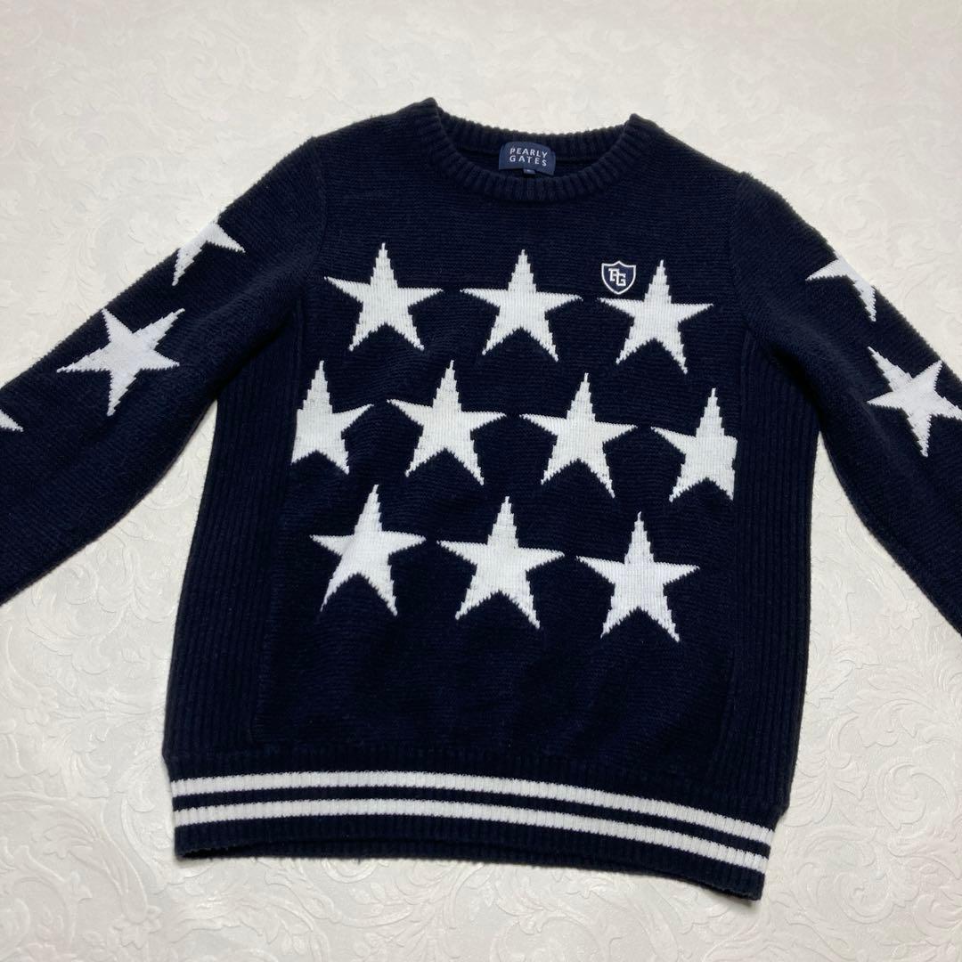 パーリーゲイツ　星セーター