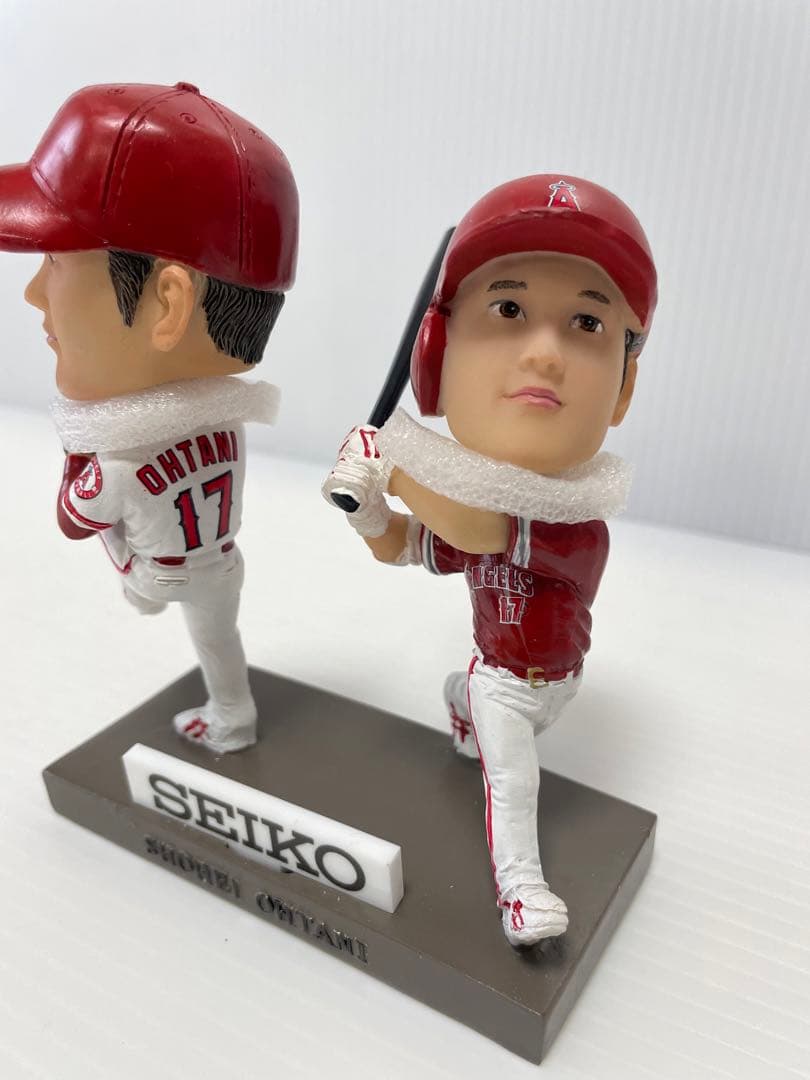 大谷翔平　SEIKO ボブルヘッド　二刀流