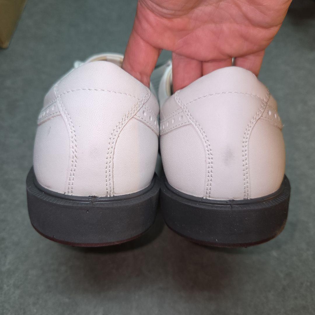 未使用！eccoエコー Tour Hybrid Wingtip ゴルフシューズ白