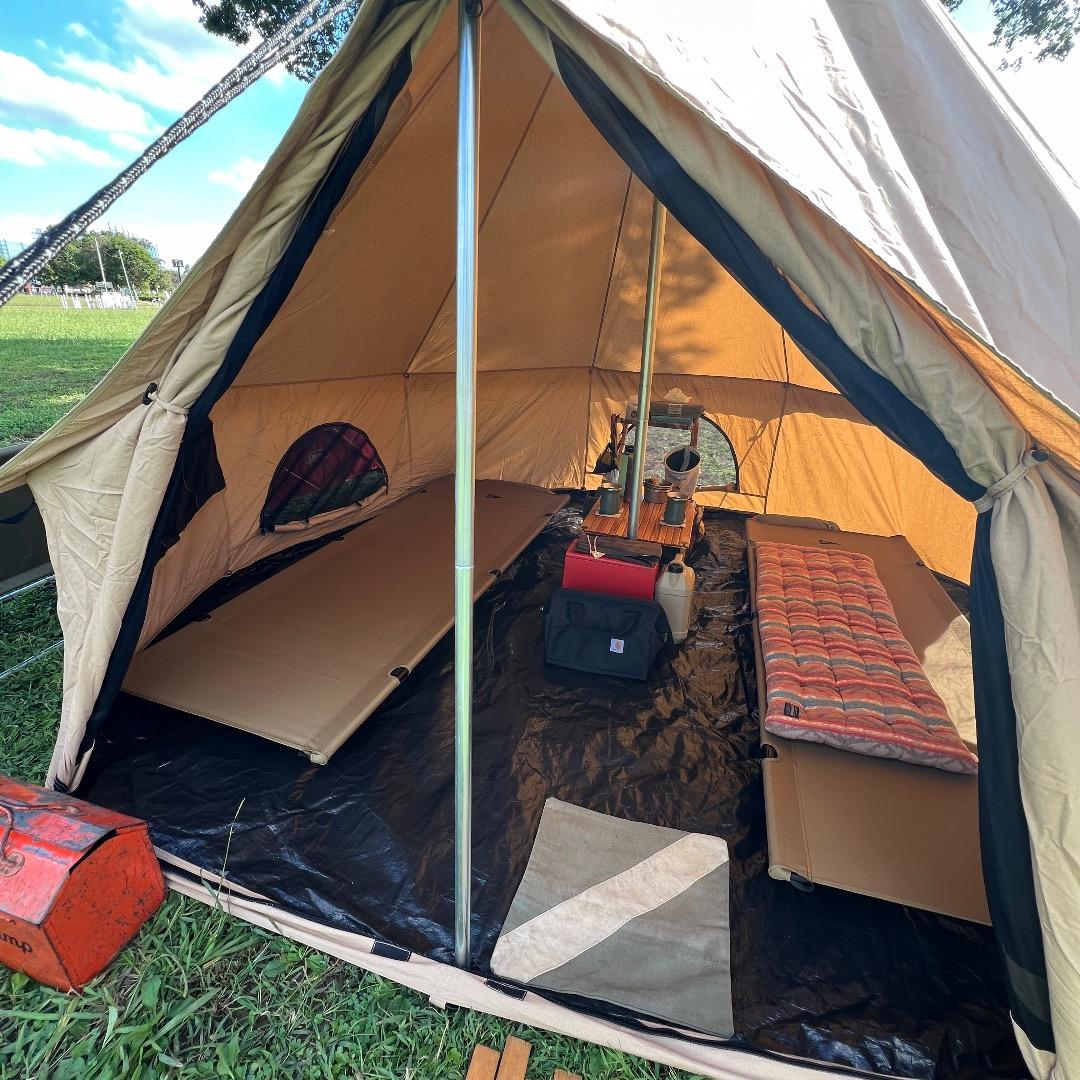 新品 ホワイトダック 4人 / ノルディスク ローベンス 同型のコットンテント