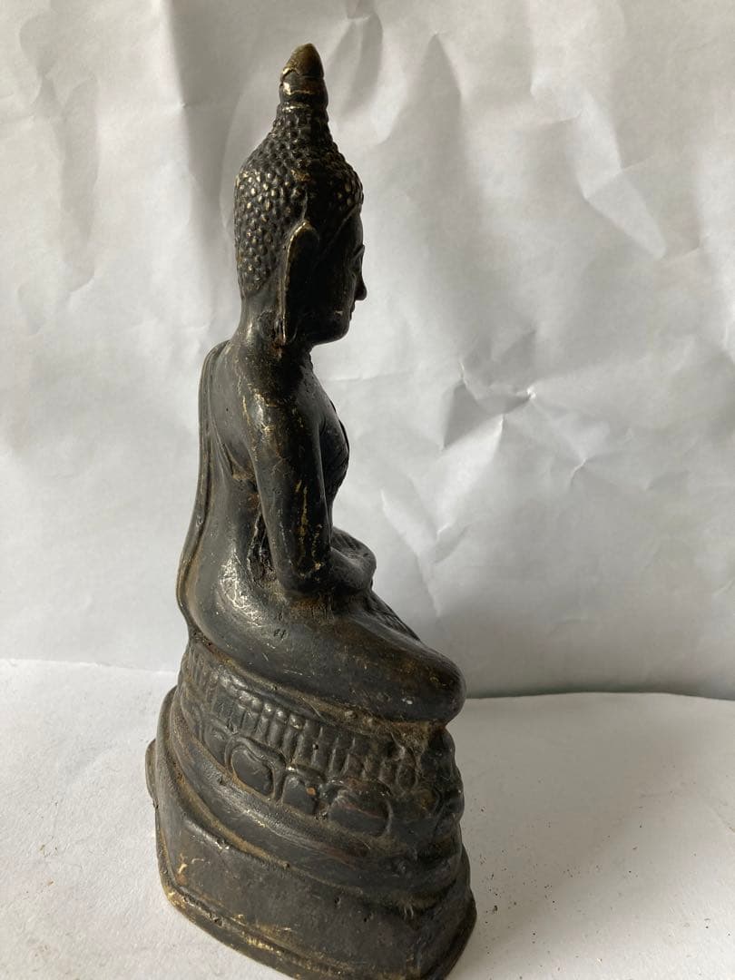 古仏像，清時代，古銅製，中國古美術。