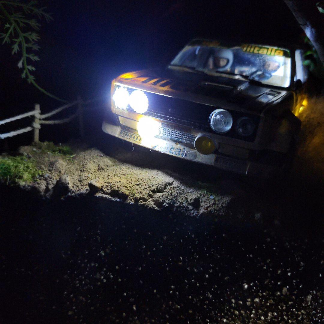 1/24　 フィアット　131　ラリー　ジオラマ