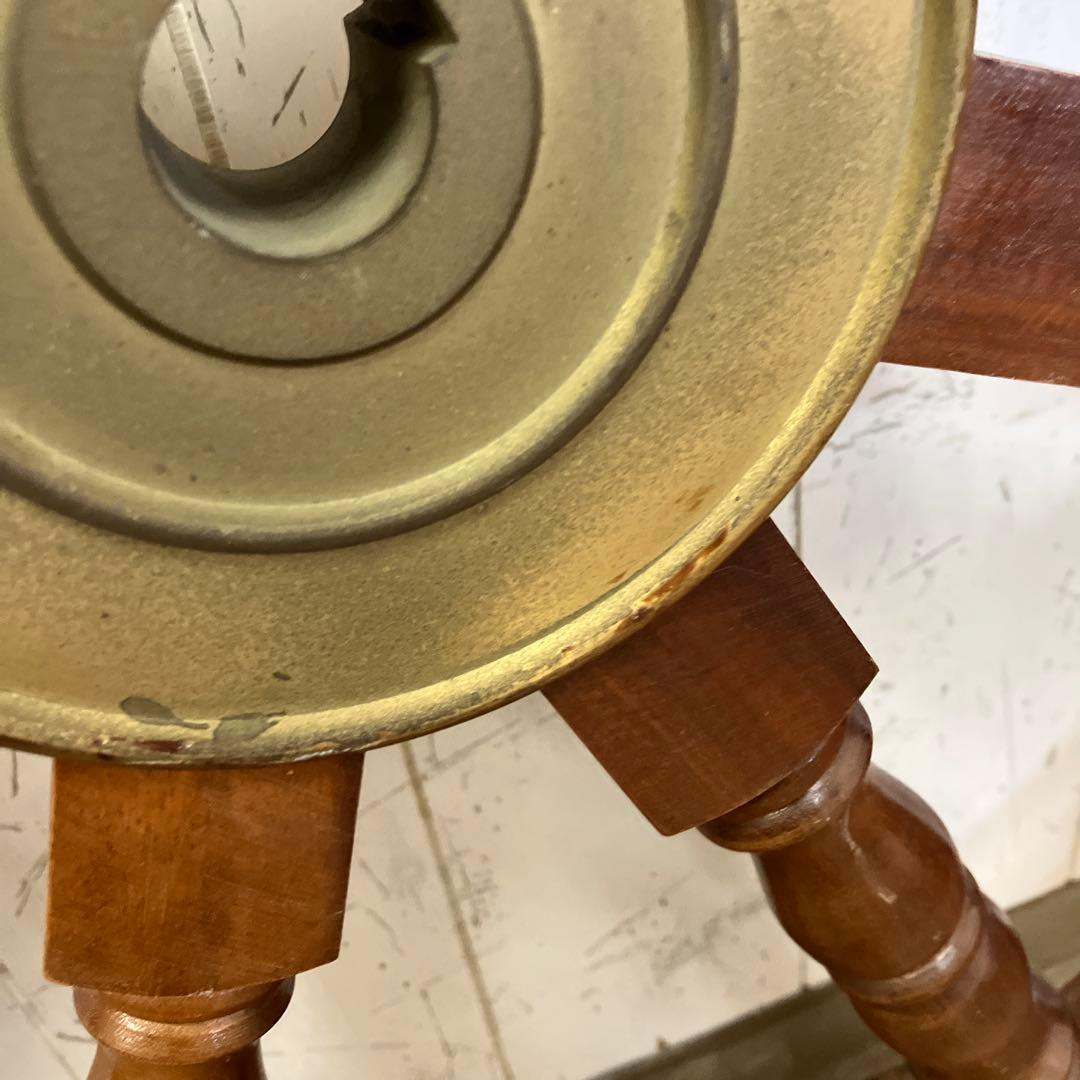 A-1 木製 船の舵輪 8本ハンドル マリンインテリア 操舵輪 ラット ハンドル