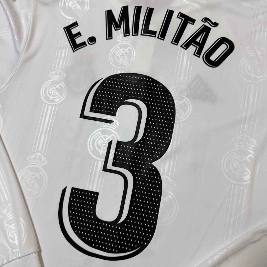 【正規品】レアル・マドリード 22/23 ミリトン ホームユニフォーム 長袖