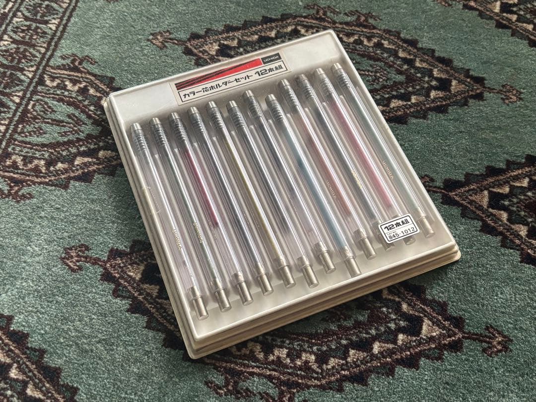 【廃番】UCHIDA カラー芯ホルダー12色セット