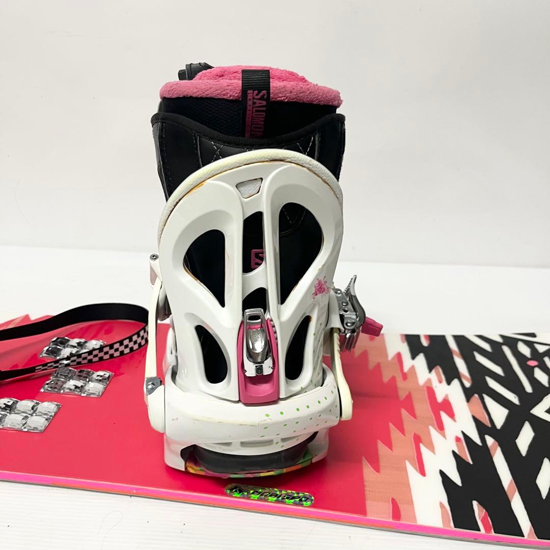 SALOMON スノボセット　K2 サロモン　スノーボード ビンディング　美品